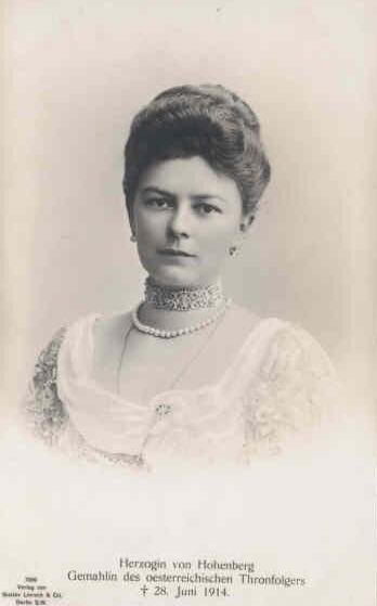 I am the Wife of the wonderful Archduke Franz, or as I call him Franzi.