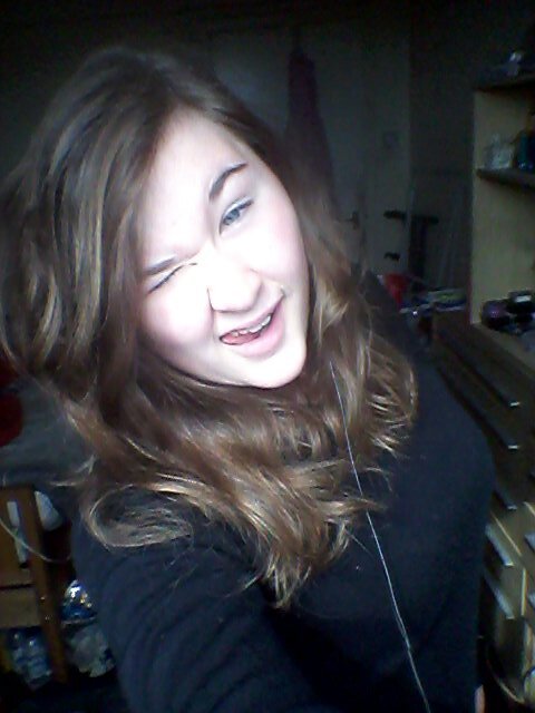 Hmm...what can I say...nm just that I'm a crazy almost 15 year old and I will make ya laugh...I'm a confusing mix of ethnicities...music is my passion :D :P xx