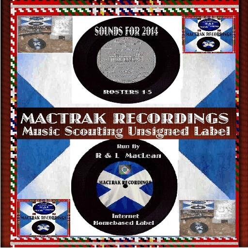 MactrakR's profile picture. Mactrak Recordings Music Scouting Unsigned Label begun 1984  From Aberdeen Scotland Uk We Started on The Web 2006  Run By The MacLean Family .