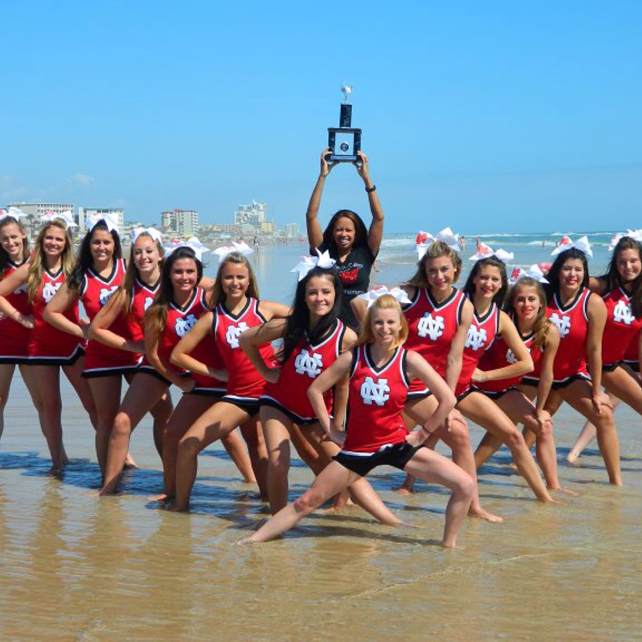 Official Twitter account of the North Central College Competitive Cheerleading Team. 
2014 NCA Daytona Bound, Competing All-Girl Division 2