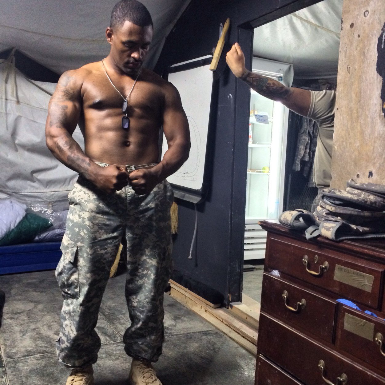 Scared of no man, but fear all man .