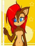 Hi I'm Sally Acorn, Princess of the Republic of Acorn and a very nice person to! I'm always happy to help a friend #Taken