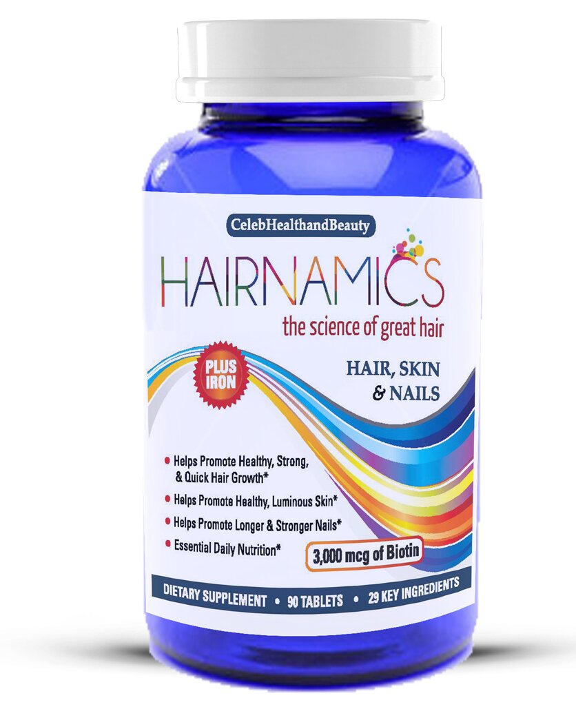 The Number 1 Hair Vitamin on The Market w/Iron Promoting Healthy Hair/Quick Growth & Hair Retention!