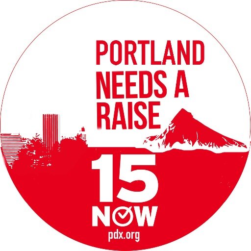 Fighting for a $15 living minimum wage in Portland, Oregon. Join us and Fight for 15!