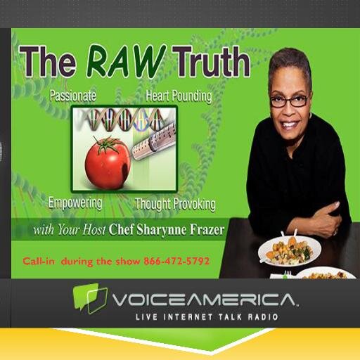 ChefFrazer's profile picture. Certified RAW Chef Sharynne Frazer is a Radio Talk Show Host, Activist, Speaker. Dine & Learn with classes @ RAWFoodExpress 702-992-0499 #Vegan