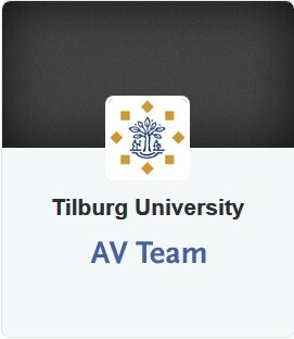 Tilburg University, Narrowcasting, Studio, Videoconferencing, Video, Mediasite, Videocolleges, Techniek - College zaal inrichting