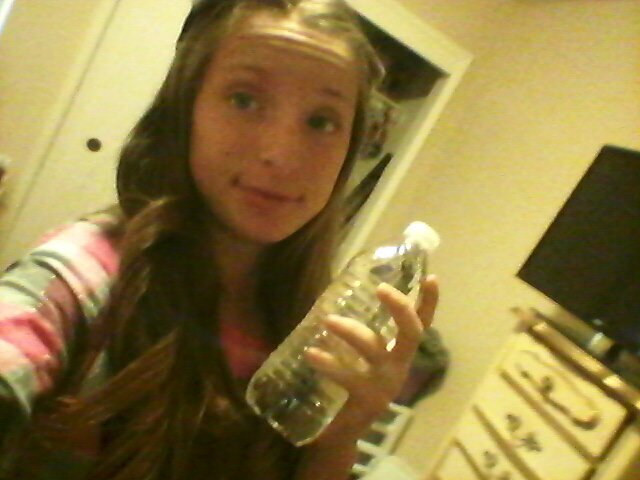 me and my water bottle ~ ;)
