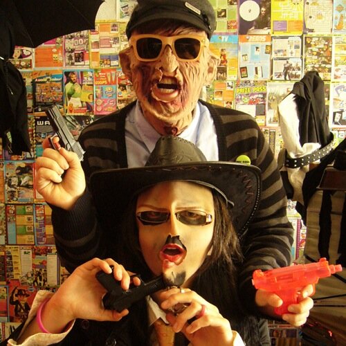 Schematics for Warfare are an Art-Rock duo, comprising of Dr. Dumdukko on drums & Zooey on electric guitar, pedal board & vocals.