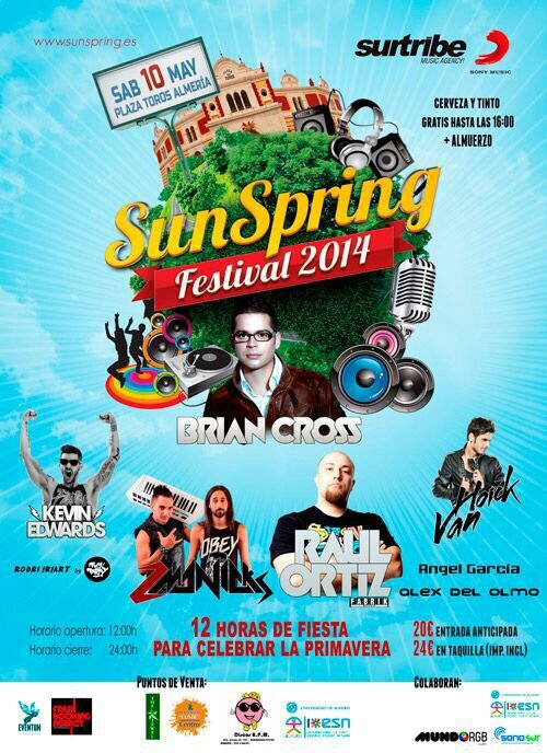 VENTA DE ENTRADAS PARA LA MEJOR FIESTA DE LA PRIMAVERA 2014 ; MAS INFO X MD!