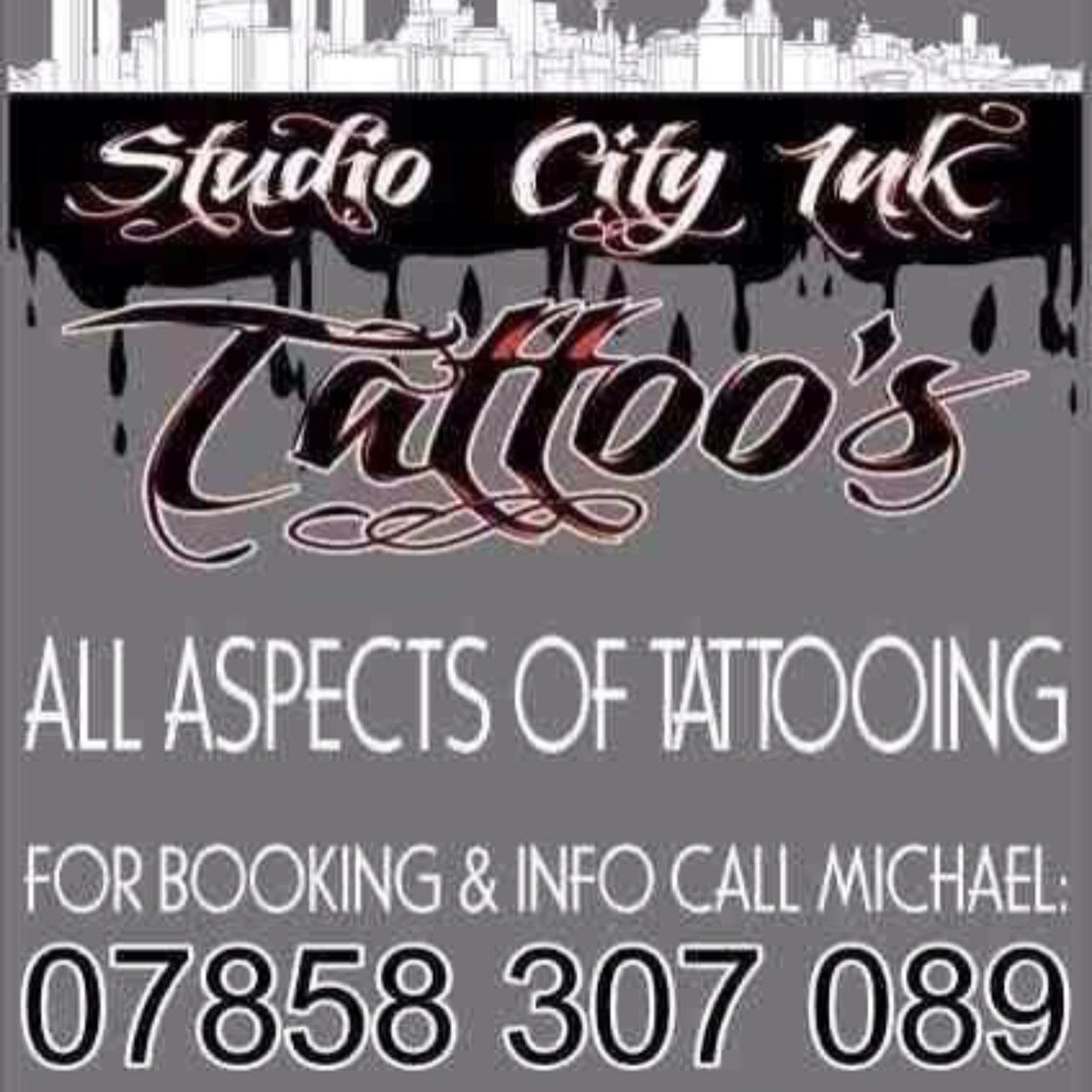Custom Tattoo Studio
Maghull, Liverpool
All Aspects Of Tattooing
For Bookings Contact Mike: 07858307089