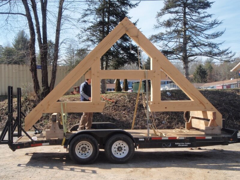 Jeff Johnson Timber Frames, Inc. is a small, owner-operated timber frame company in the southwestern mountains of NC.