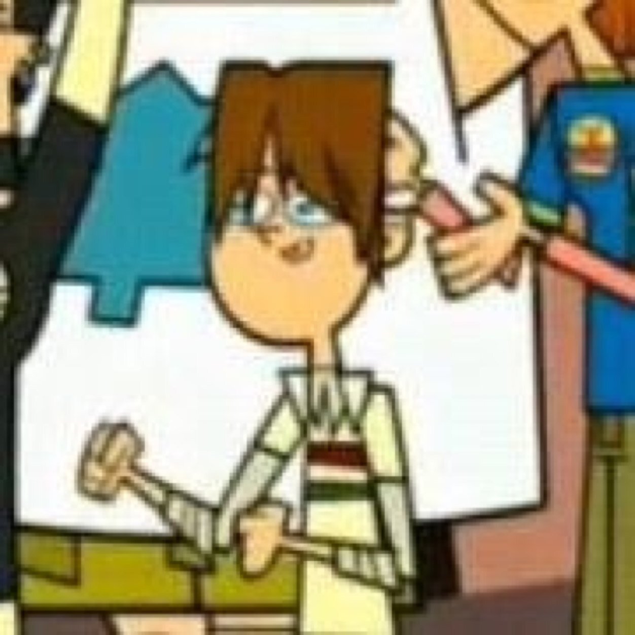 Heh. What's up? The names Cody, Cody Anderson. Yeah', I'm quite famous now, been on Seasons 1 & 3 from Total Drama. Uh.. I- Is S- Sierra here? *Gulp*.