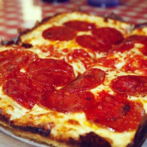 On a never ending search for the greatest pizza of all time.  #spartandawgs