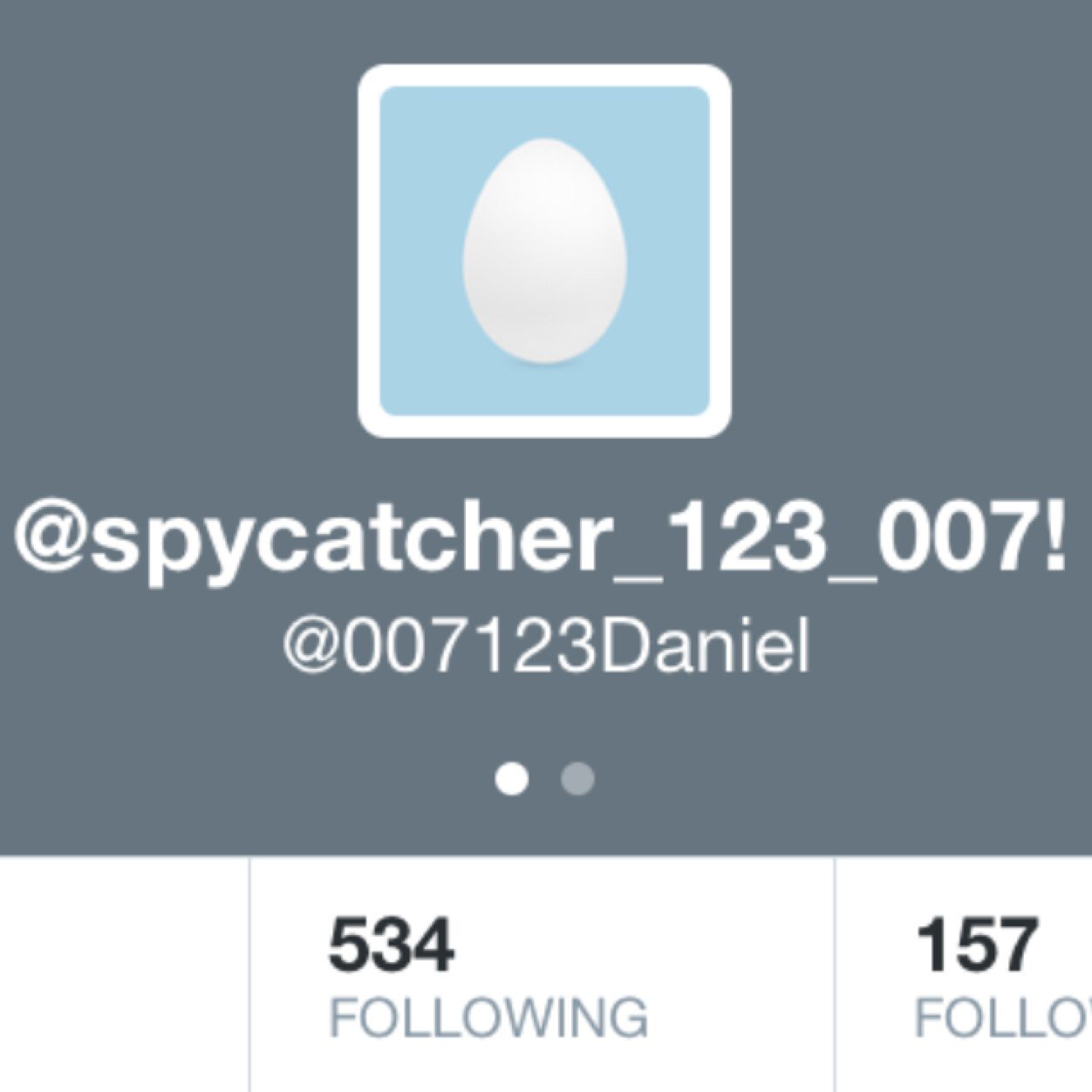 007123Daniel's profile picture. If you follow me i ll follow you back or i ll follow you and you will follow me See my follow button? Please ;)!!!! Bbb