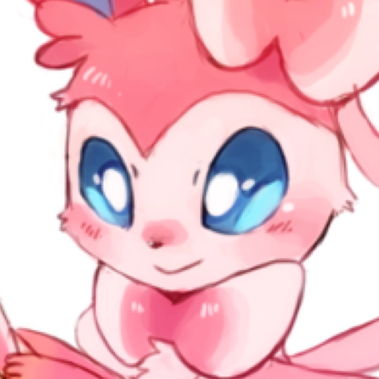 Syyyl~? ❤️A sweet Sylveon with a strong Attract.❤️Taken❤️Amazing Trainer: @That_Cheren_ .❤️LVL 54.❤️Swift,Moonblast,Attract,&Draining Kiss❤️