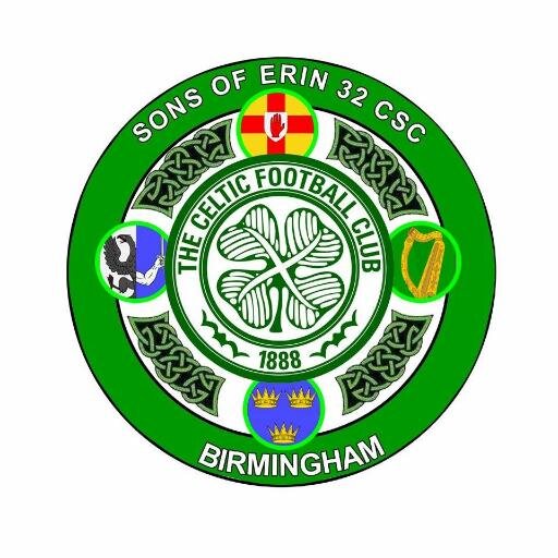 Birmingham based Glasgow Celtic supporters club.Operating out of Behans Bar & Witton Arms - Celtic Games shown LIVE. Please feel free to ask any questions.
