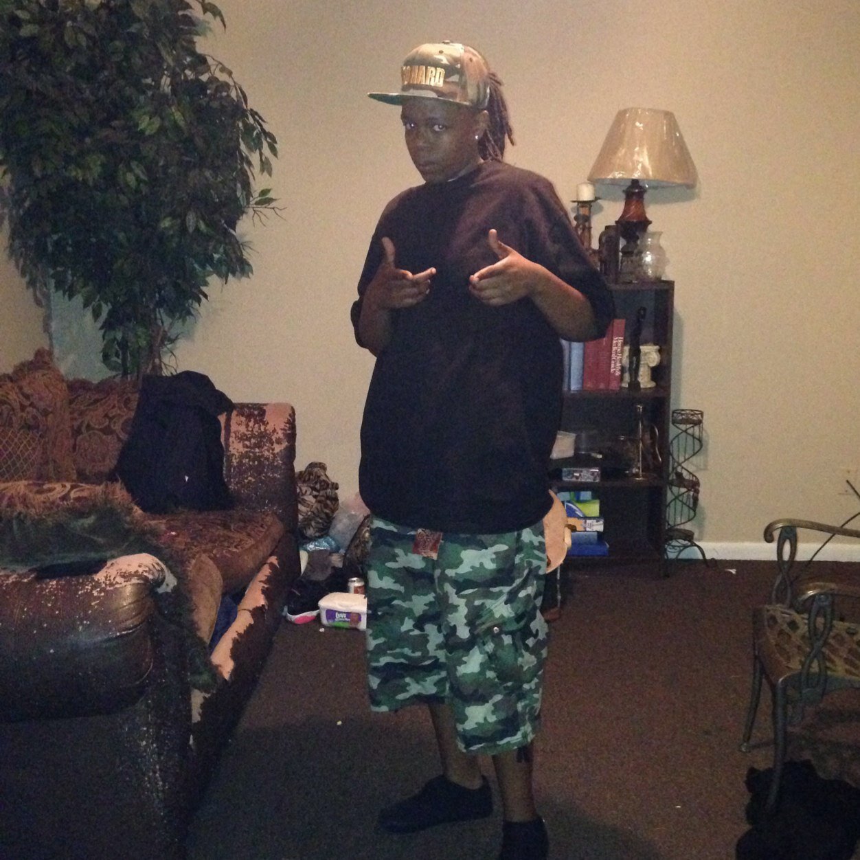 To Gangsta fa u bitch ass ppl... #GRAMFAM all day #HILLS OF GRAMBLING WUR I CUM FROM
