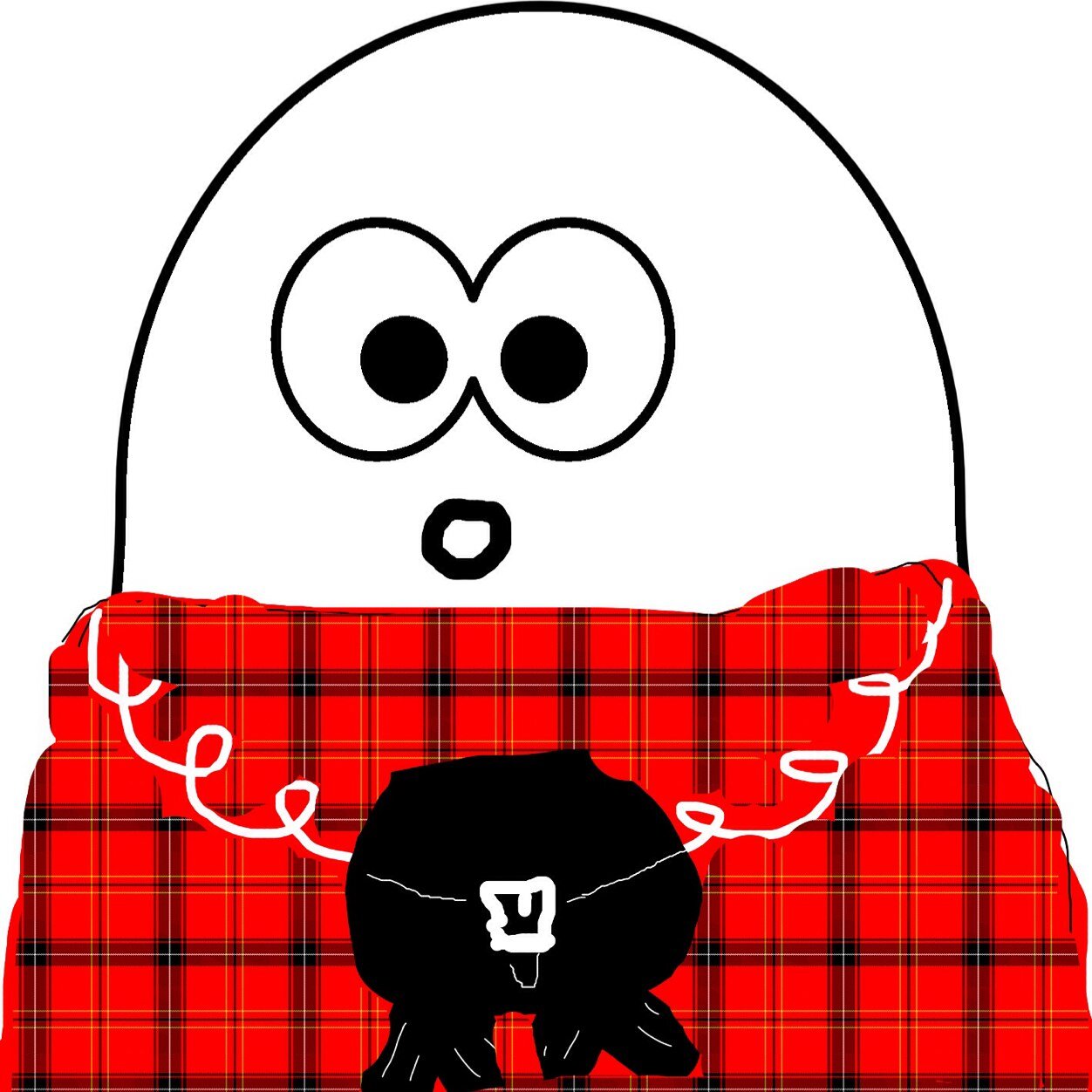 I am a scary ghost.