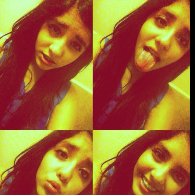 I don't smile because I am happy, I smile because of the people that believe in me.