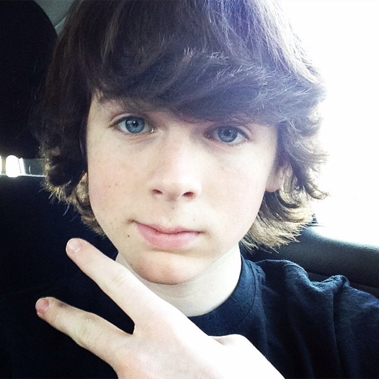 #1 fan of Chandler Riggs and also a fan of The Walking Dead.
