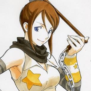 My name's Tsubaki, I'm a demon weapon, it's confusing so don't worry about it. Currently without a meister.