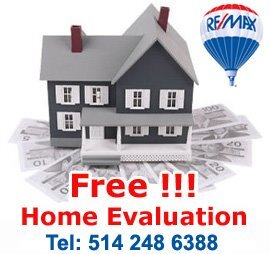 Free Home Evaluation , Remax House Estimation, Montréal Real Estate Broker, Sell your Condo Ville-Marie