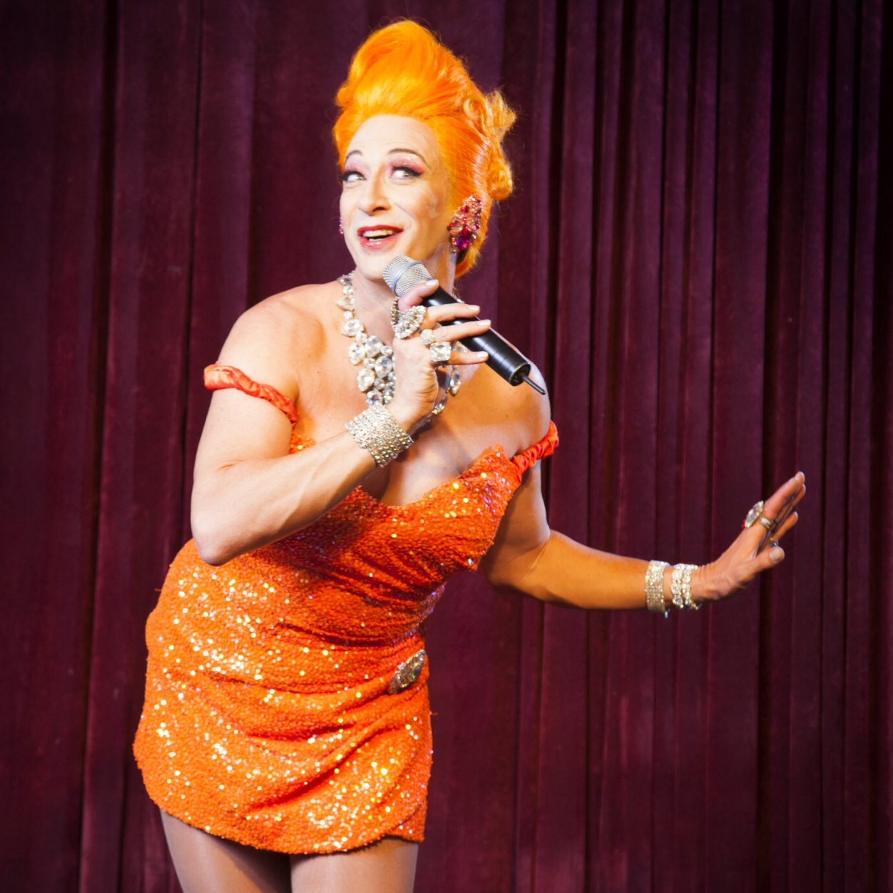 I love to touch audiences, spreading my love through song. I'm a chanteuse. (That's French you know.) Rooted in #Adelaide right now. #CandysCabaretLive