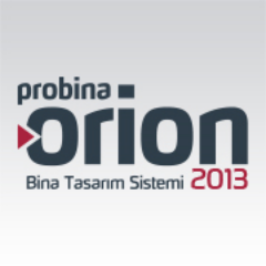Probina Orion Bina Tasarım Sistemi, betonarme bina sistemlerinin analizini ve tasarımını gerçekleştirerek tüm detay çizimlerini otomatik olarak hazırlayan bütün