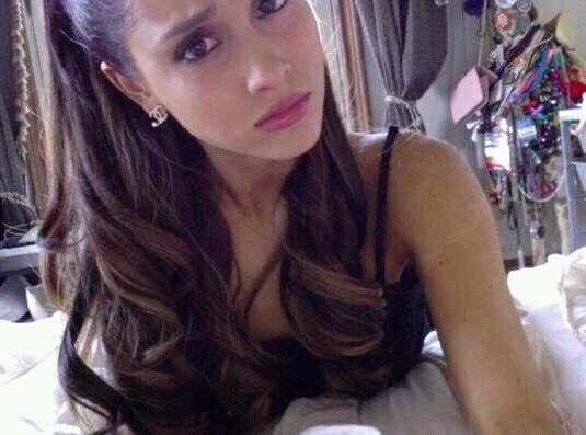 please follow @5_ArianaGrande main acc ill follow back . ♡