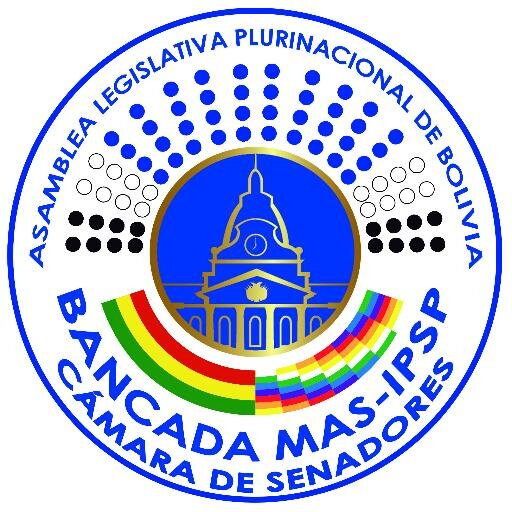 Bancada plurinacional del Movimiento Al Socialismo - Instrumento Político por la Soberanía de los Pueblos (MAS-IPSP) en el @SenadoBolivia de la ALP.