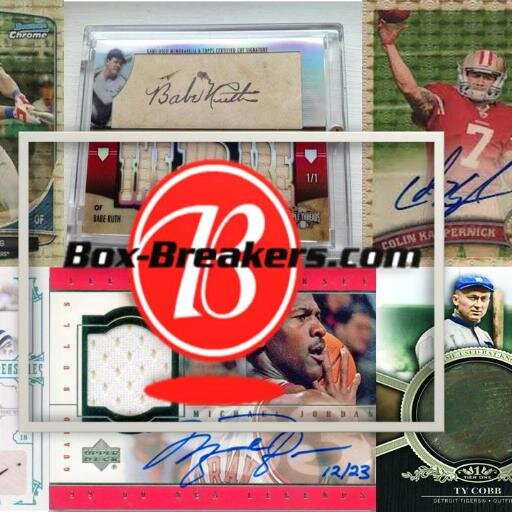 BOXBREAKERS1's profile picture. Box-Breakers believes in quality sports breaks where our customer is the focus. Site to launch soon! We are passionate to keep the hobby going.