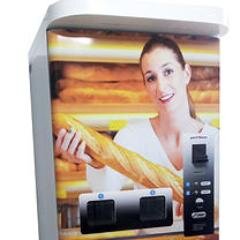 pan24horas's profile picture. pan24horas es la máquina expendedora de barras de pan con la que podrá vender pan las 24 horas al día. http://t.co/XNzWAH6FN9