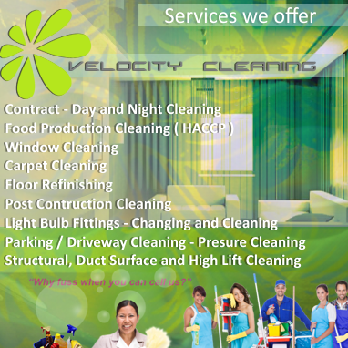 Cleaning Specialists - Agile, Creative and Progressive Cleaning Solutions.
