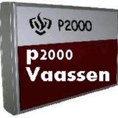 p2000Vaassen's profile picture. Live p2000 meldingen Vaassen , we zijn ook een onderdeel van @brandweervaasse