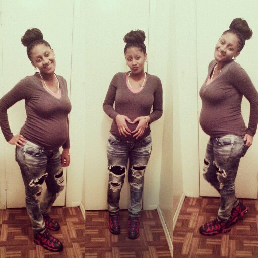 MoM to Be. #TeamBrownskin #TeamBackDimples #TeamFreak #Beautiful Life|
