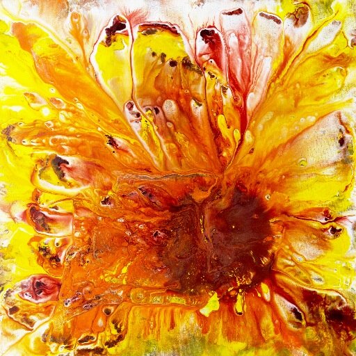 A New Mexico born abstract artist who explores the limits and aesthetics of paint, and form to evoke an emotional response from  her audience.