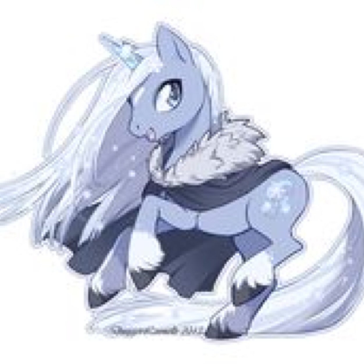 Hello there my dear. I am Queen Snowy, proud owner of the Equestria Ice Mountians. My little sister is Icy. I have ice powers and i have ice powers.