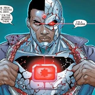 Half-man half cyborg all hometown hero.Member of the Justice League Of America
