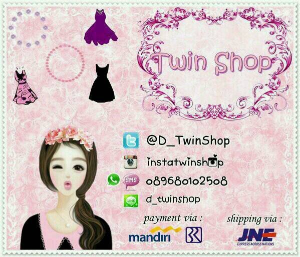 cek favs♥ testi: @Twin2Store | IG: instatwinshop | SMS/WA: 089680102508 NO CALL! | Line: d_twinshop | JNE ONLY | MANDIRI BRI | NOVIAPULSA