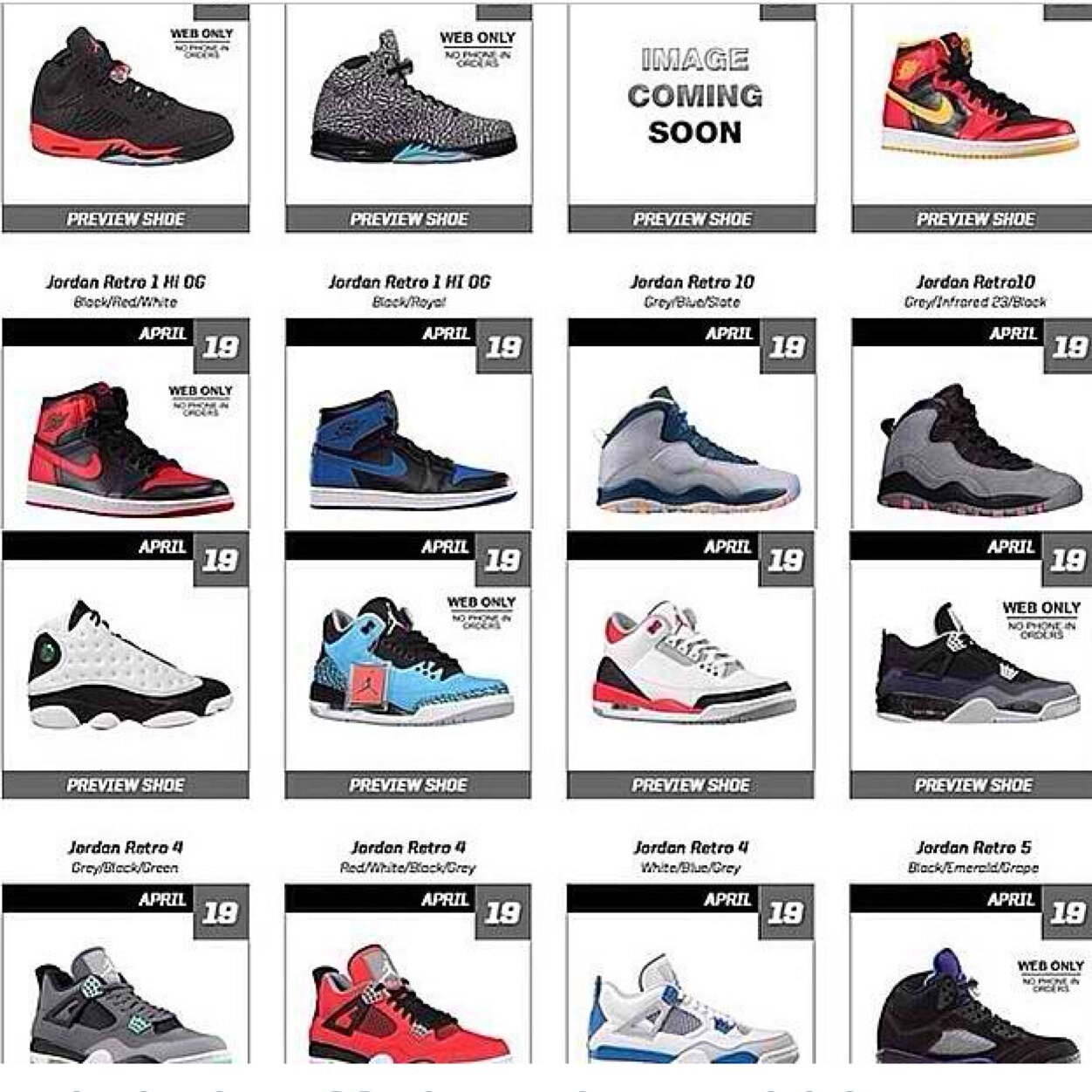 Shout us out to win your choice of Jordans that'll be restocking soon !!!