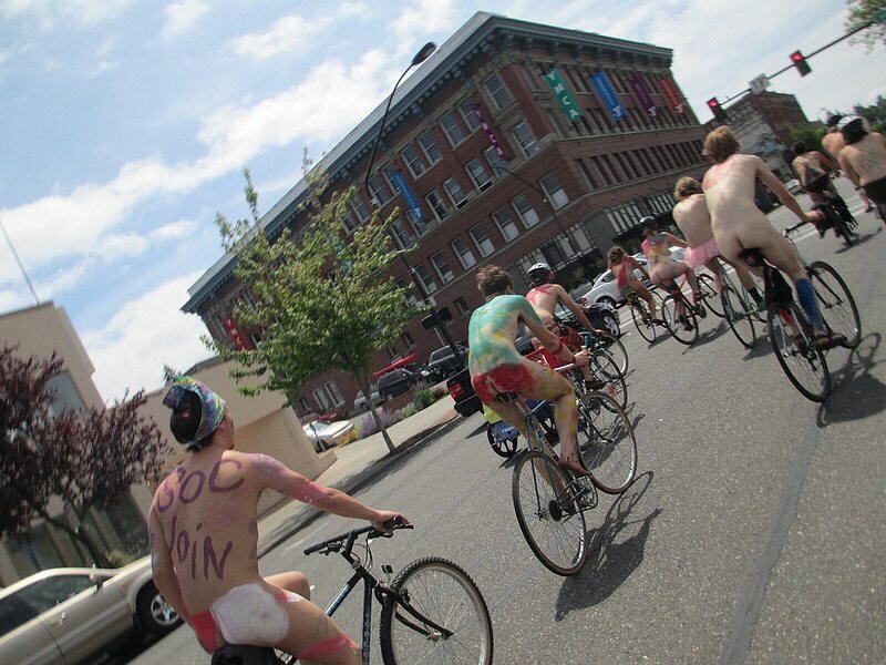 Bellingham World Naked Bike Ride Welcome! Our community comes together once a year daring to bare for a cause.