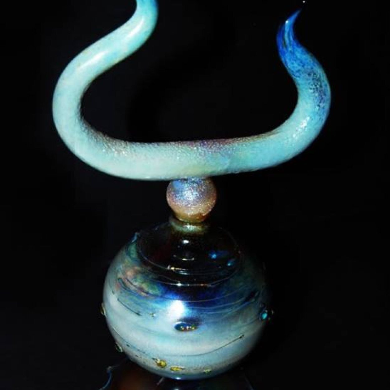 Second generation flameworker dedicated to producing high quality functional/non-functional borosilicate glass. #aklovessglass