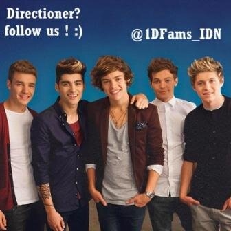 Hii we're here to support 5 idiot boys:) Zayn,Louis,Harry,Liam,Niall,known as One Direction~ Are you a fan of them?Welcome!;;) Enjoy with us!:) x