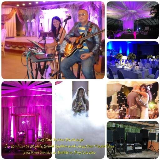 one-stop shop 4 all ur event needs. w/ top of the line suppliers to provide 4 weddings, or any occassion.
your party will be ♪♫ JAZZ ♪♫ unforgetable