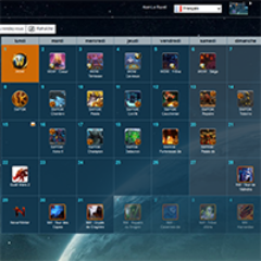 Service d'agendas partagés en lignes. Raid planner, Agendas de raids.