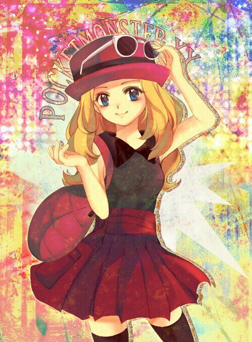 Hello I'm Serena and I am a Pokémon trainer from Kalos and I am a childhood friend of Ash and My buddy is my Fennekin #Rp