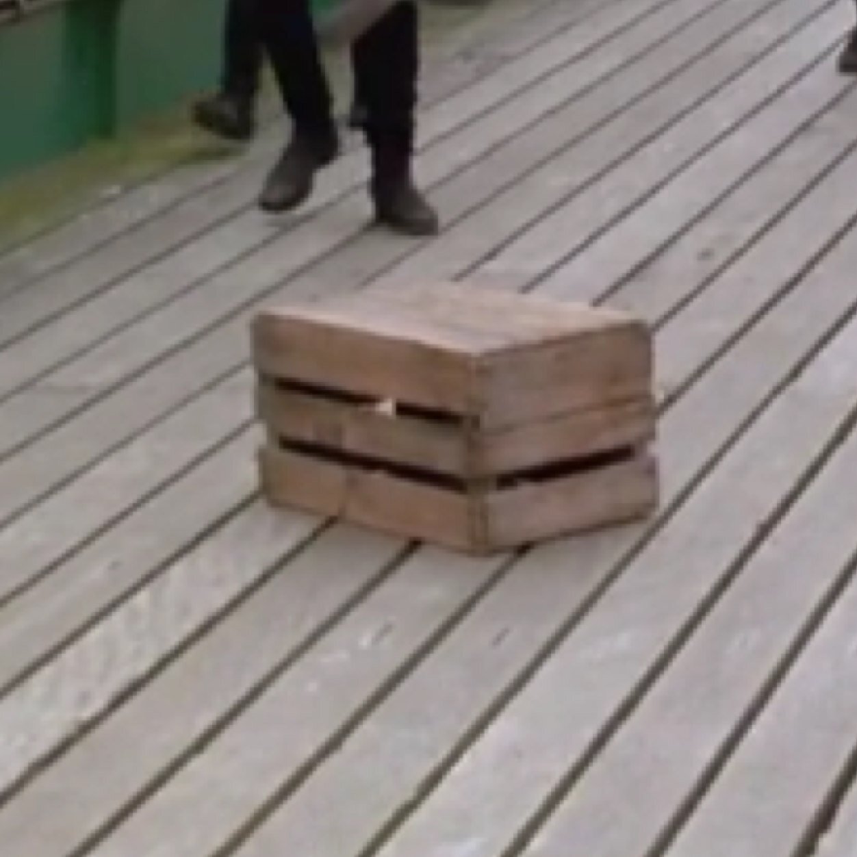 The wooden box from you&i music video         I KNOW IM THE LUCKIEST BOX EVER
