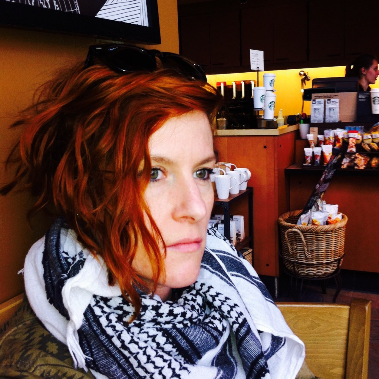 Comedian, Writer and career lesbian who is way too sluty to drink.
