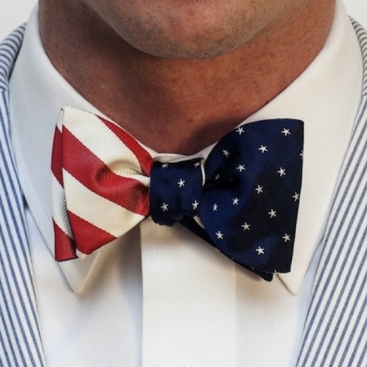 Bowties and blue skies.