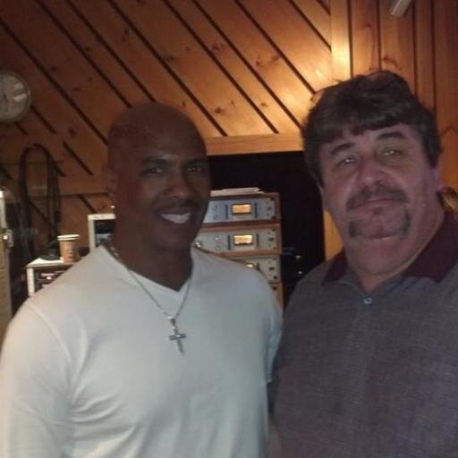 This is me and world class music producer Ray Chew in the historic studio B in NYC
